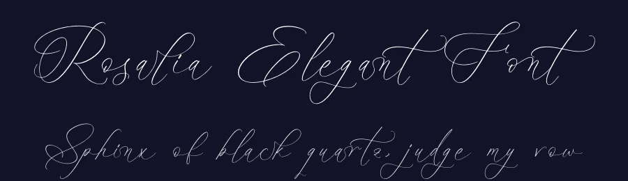 Rosalia Elegant Font by stylishtype.co — Script Handwritten Font — thumbnail 2