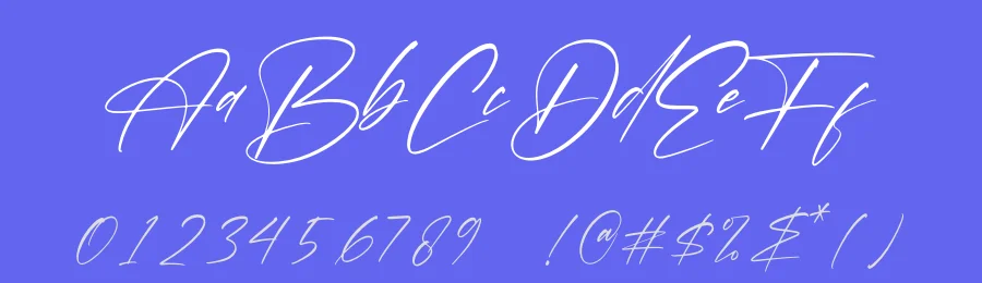 Rosalinde Hamilta – Modern Signature Font by letternity — Script Handwritten Font — thumbnail 3