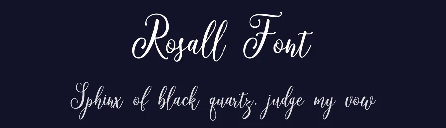 Rosall Font by Amar Lettering — Script Handwritten Font — thumbnail 2