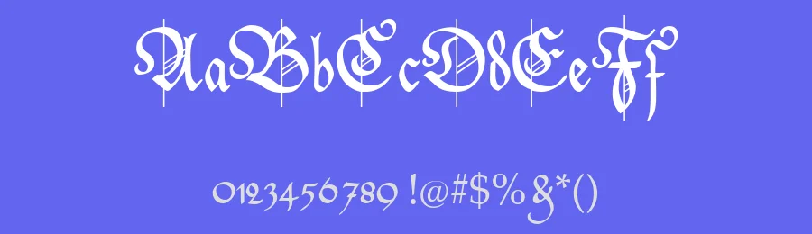 Rosamunde Display Font by Peter Wiegel — Display Font — thumbnail 3