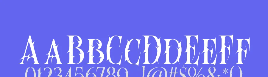 Rose Torture Font by alit design — Blackletter Font — thumbnail 3