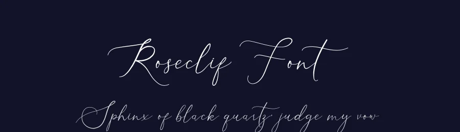 Roseclif Font by firstype studio — Script Handwritten Font — thumbnail 2