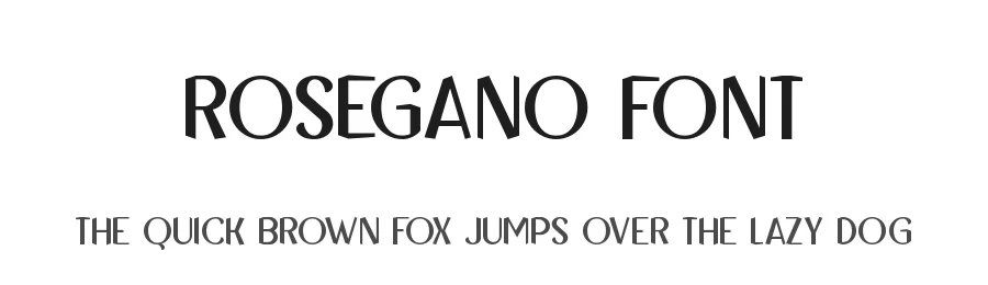 Rosegano Font by RaisProject — Display Font
