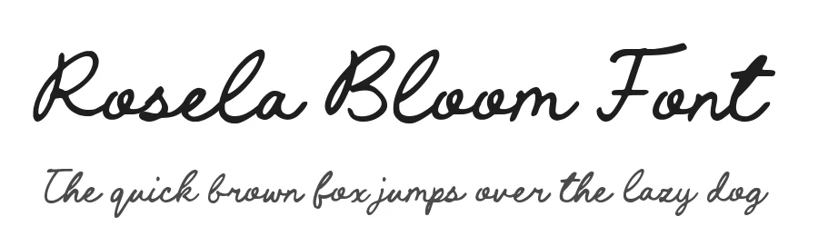 Rosela Bloom Font by Timur type — Serif Font
