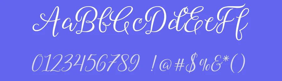 Roselina Script Font by Hamilton — Script Handwritten Font — thumbnail 3
