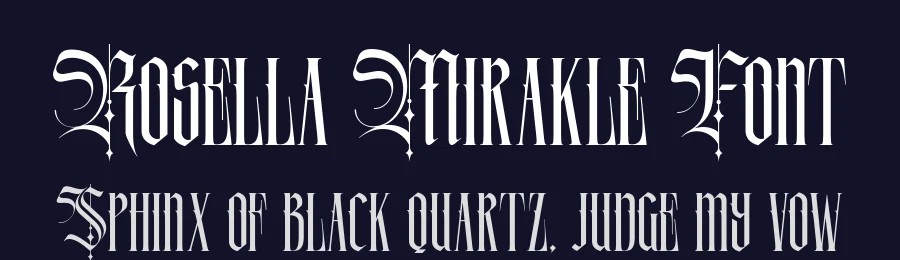 Rosella Mirakle Font by alit design — Script Handwritten Font — thumbnail 2