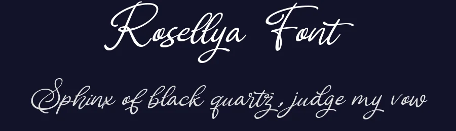 Rosellya Font by Inviline.co — Script Handwritten Font — thumbnail 2