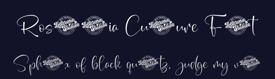 Roseteria Culture Font by letterenastudios — Script Handwritten Font — thumbnail 2