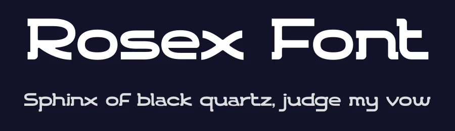 Rosex Font by TypeFactory — Sans Serif Font — thumbnail 2