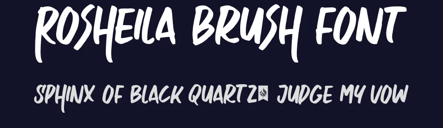 Rosheila Brush Font by Aluyeah Studio — Script Handwritten Font — thumbnail 2