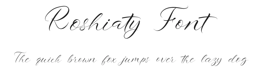 Roshiaty Font by Dhabee — Serif Font