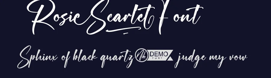 Rosie Scarlet Font by nihstudio — Script Handwritten Font — thumbnail 2