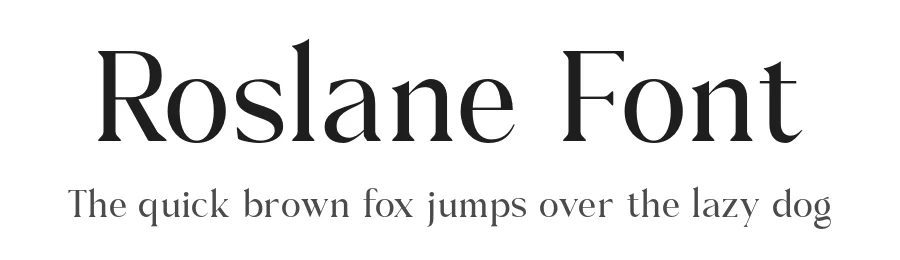 Roslane Font by Krismagraph — Serif Font