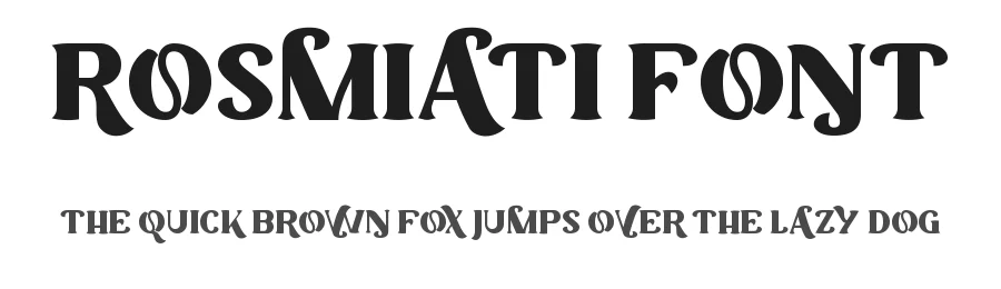 Rosmiati Font by nihstudio — Display Font