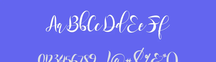 Rossaline Calligraphy Font by Yoga Letter — Script Handwritten Font — thumbnail 3