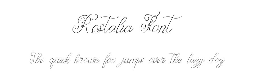 Rostalia Font by ronistudio โ Script Handwritten Font