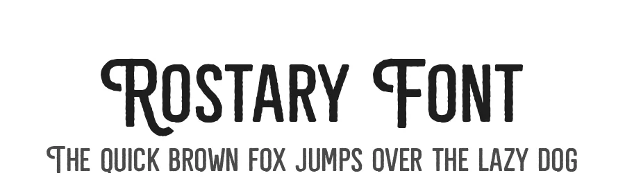 Rostary Font by Suby Studio — Sans Serif Font