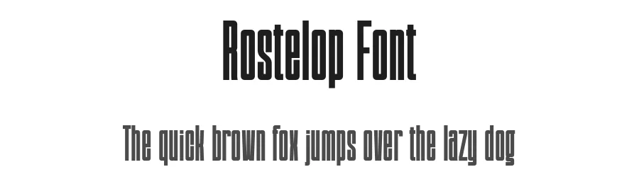 Rostelop Font by ErmediaStudio — Decorative Font