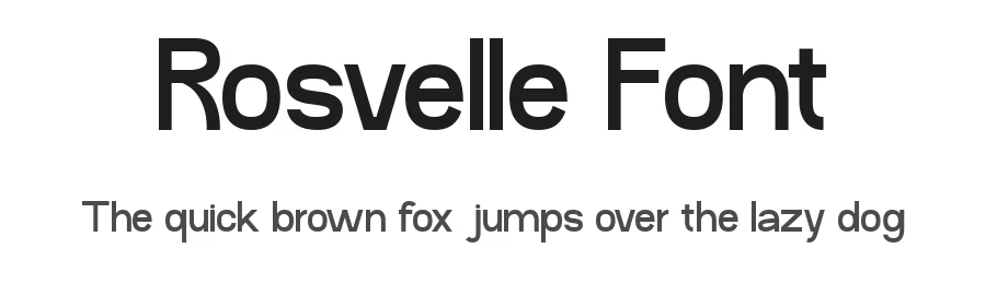 Rosvelle Font by Muksal Creative — Sans Serif Font