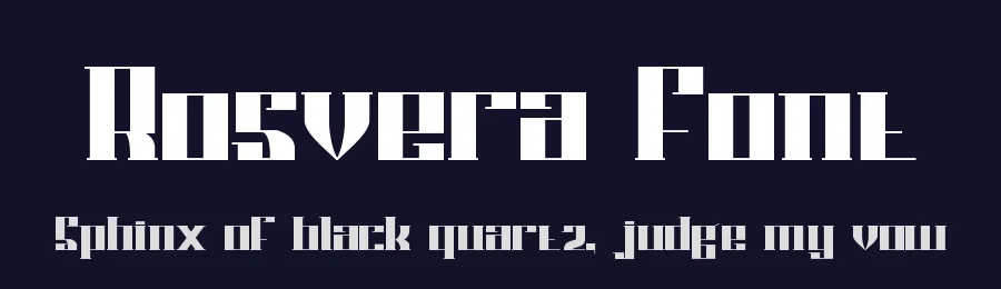 Rosvera Font by Letternesia studio — Display Font — thumbnail 2