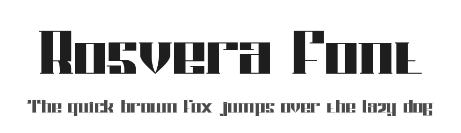 Rosvera Font by Letternesia studio — Display Font