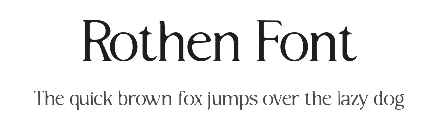 Rothen Font by DikasStudio — Serif Font