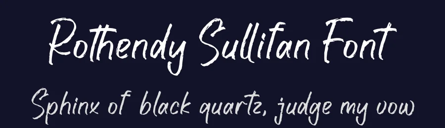 Rothendy Sullifan Font by letterfabric — Script Handwritten Font — thumbnail 2