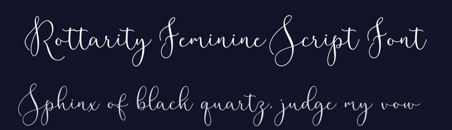 Rottarity Feminine Script Font by Linetotype — Script Handwritten Font — thumbnail 2