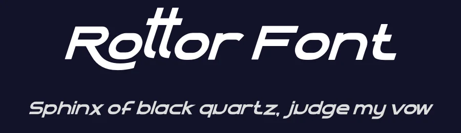 Rottor Font by letterfiastudio — Display Font — thumbnail 2