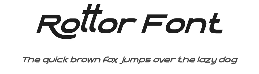 Rottor Font by letterfiastudio — Display Font