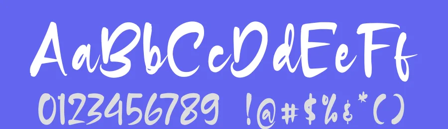 Roughfest Wainted Font by glorytype — Script Handwritten Font — thumbnail 3