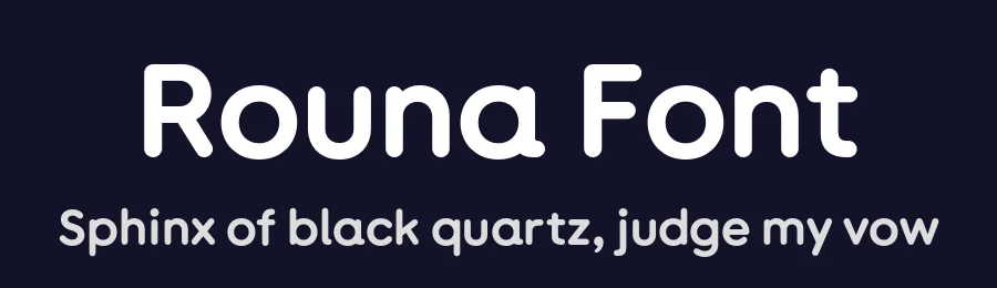 Rouna Font by atipo — Sans Serif Font — thumbnail 2