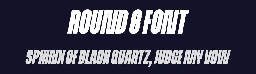 Round 8 Font by atipo — Sans Serif Font — thumbnail 2