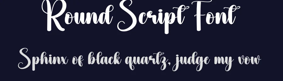 Round Script Font by andikastudio — Script Handwritten Font — thumbnail 2