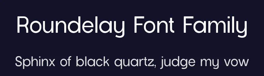 Roundelay Font Family by UICreative — Decorative Font — thumbnail 2