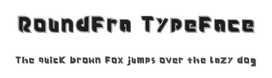 Roundfra Typeface by edricstudio — Sans Serif Font