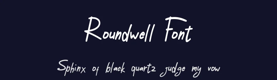 Roundwell Font by Javanicestudio — Script Handwritten Font — thumbnail 2