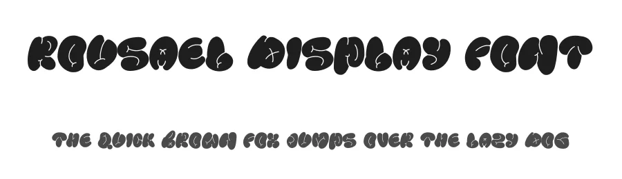 Rousael Display Font by Dhabee — Decorative Font