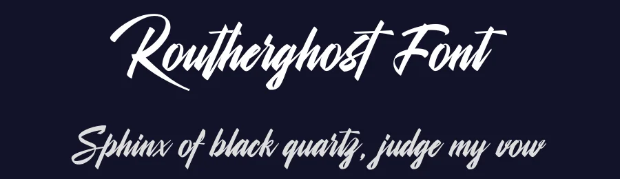 Routherghost Font by Aksapix_Type — Decorative Font — thumbnail 2