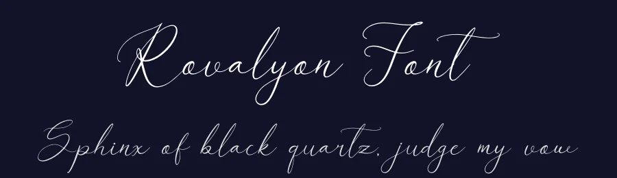 Rovalyon Font by Gracetypestudio — Script Handwritten Font — thumbnail 2