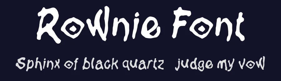 Rownie Font by enxyclo — Script Handwritten Font — thumbnail 2