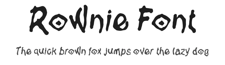 Rownie Font by enxyclo — Script Handwritten Font
