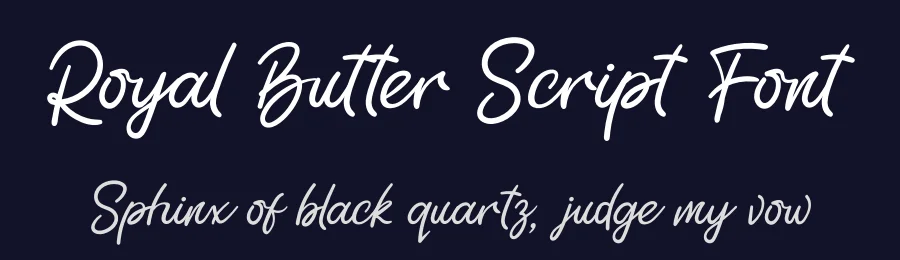 Royal Butter Script Font by twinletter — Script Handwritten Font — thumbnail 2
