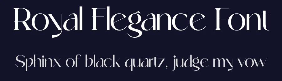 Royal Elegance Font by roomspace.cl — Serif Font — thumbnail 2