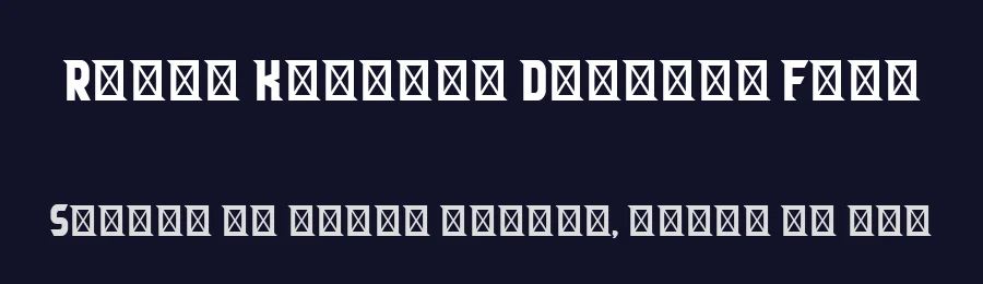 Royal Knights Display Font by mikailain — Display Font — thumbnail 2
