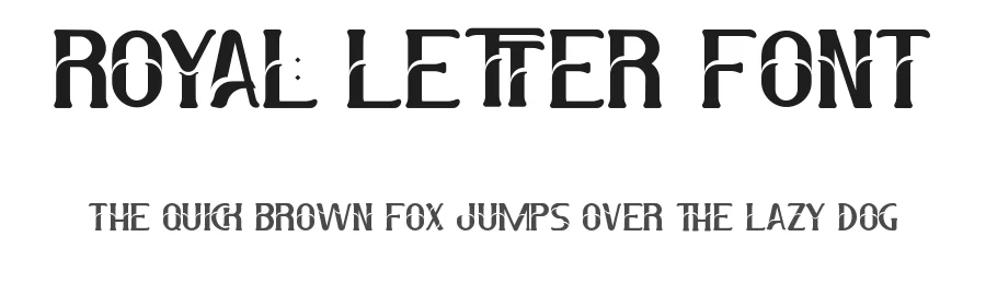 Royal Letter Font by noahtype — Serif Font