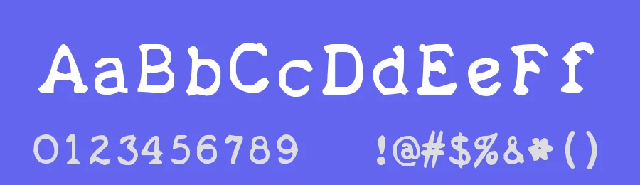 Royal P Typewriter 1933 Font by zai — Display Font — thumbnail 3