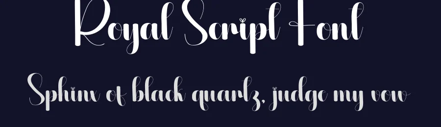 Royal Script Font by creativeletter — Script Handwritten Font — thumbnail 2