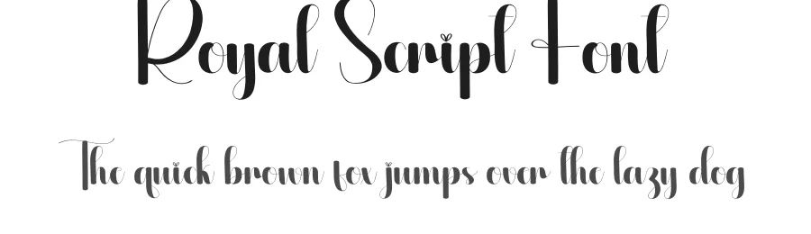 Royal Script Font by creativeletter — Script Handwritten Font