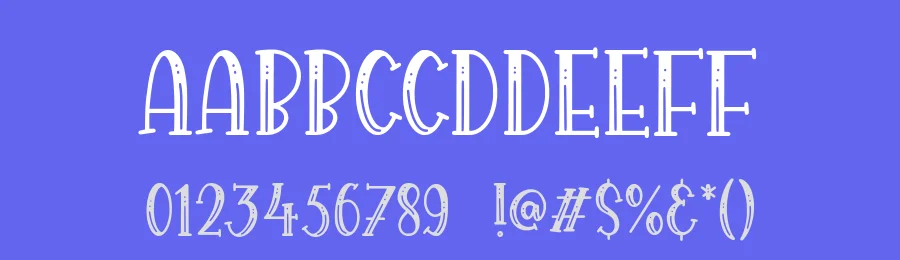 ROYALBEAN Modern Display Handdraw Font by balpirick — Display Font — thumbnail 3